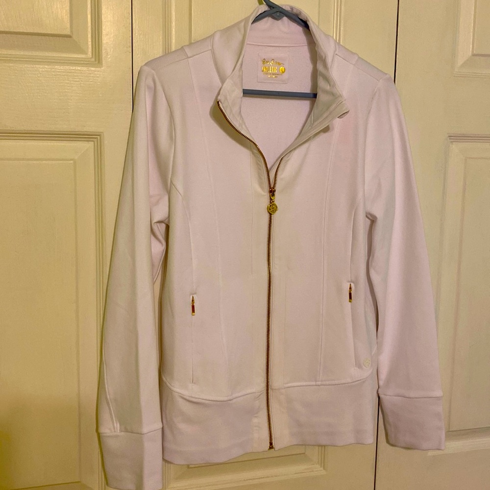 Lilly Pulitzer Al Fresco Jacket Resort White NWT size L